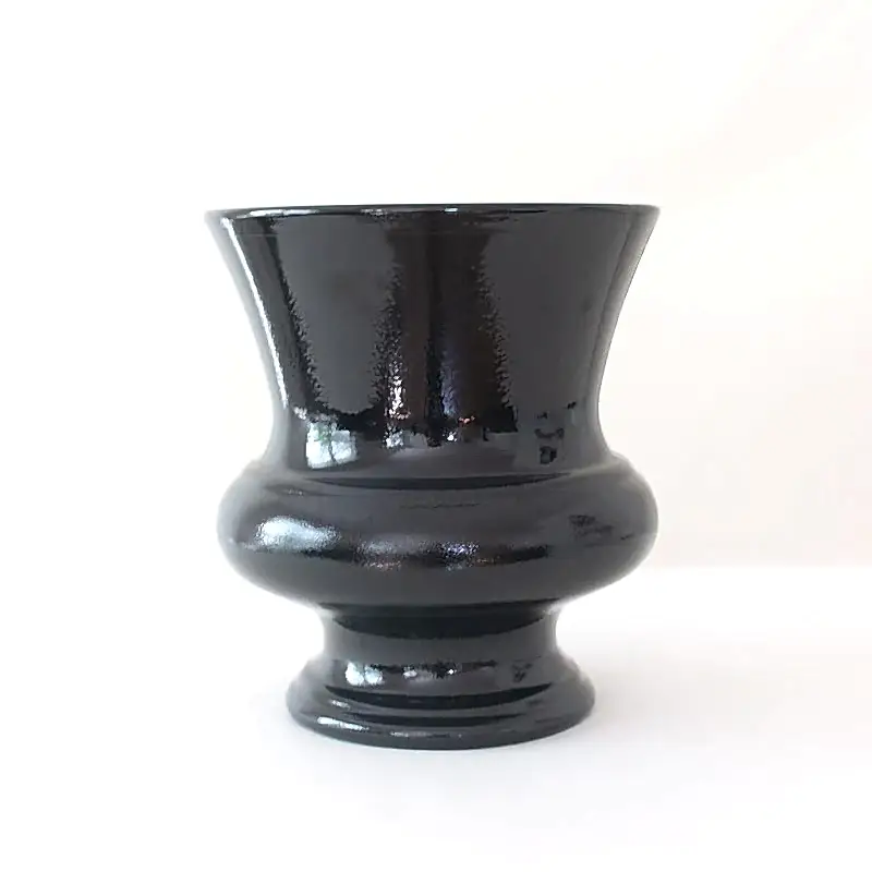 Black Designer Resin Urn