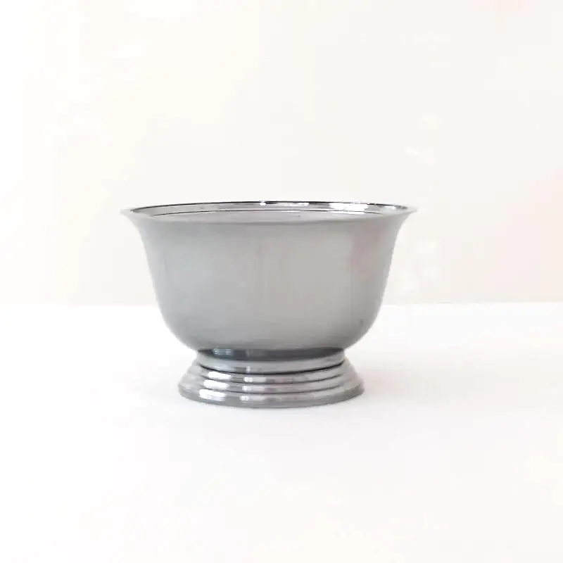 Moody Black Pearl Plastic Bowl