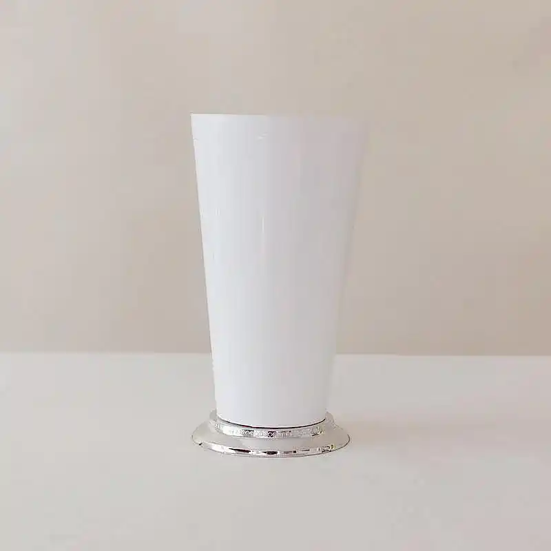 White Mint Julep Cup