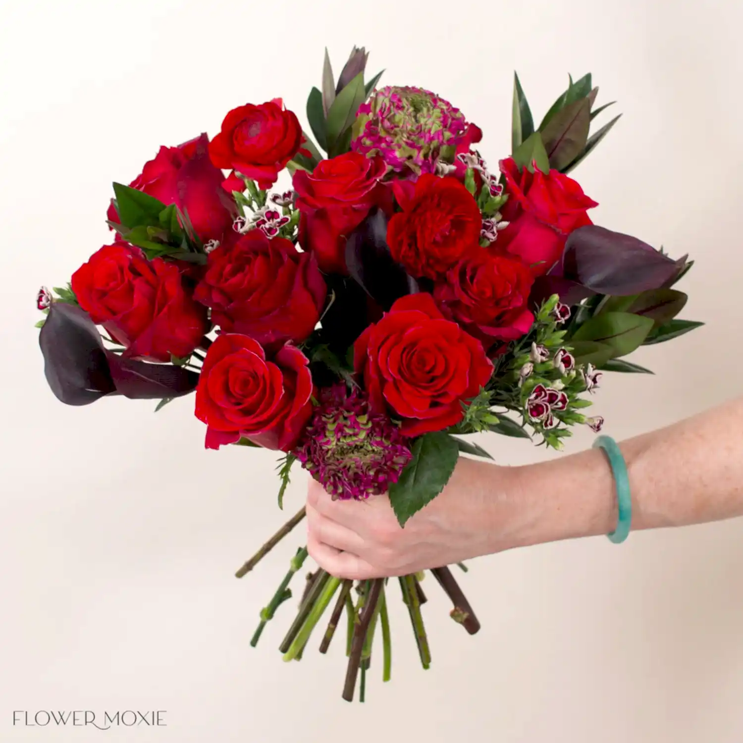 Red Siren Premade Bridal Bouquets