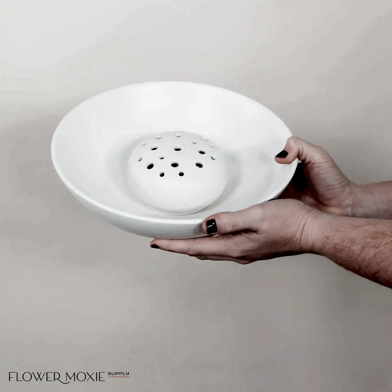 white frog bowl