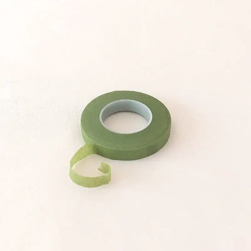 Green Floral Stem Tape Roll