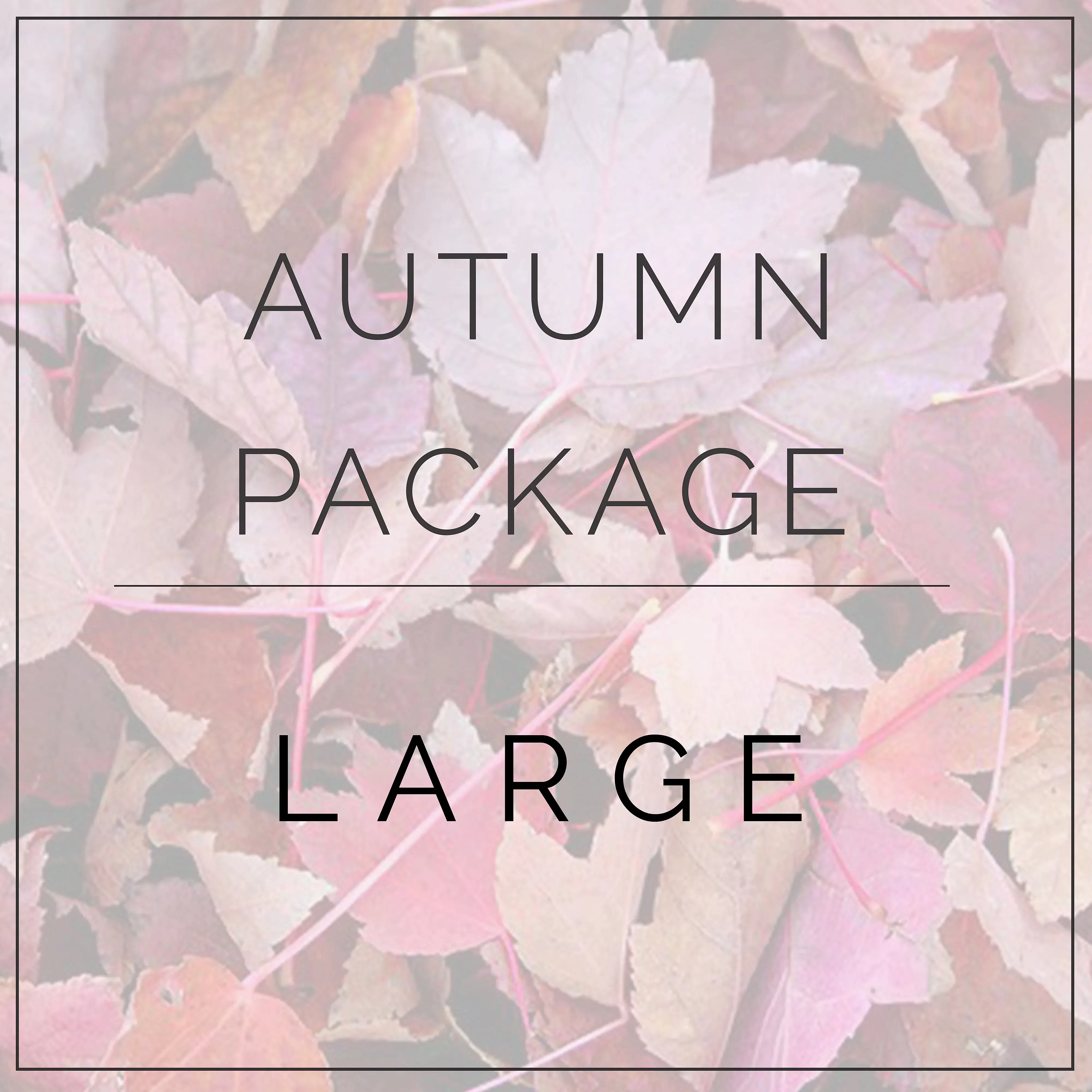 autumn and fall diy flower wedding packages