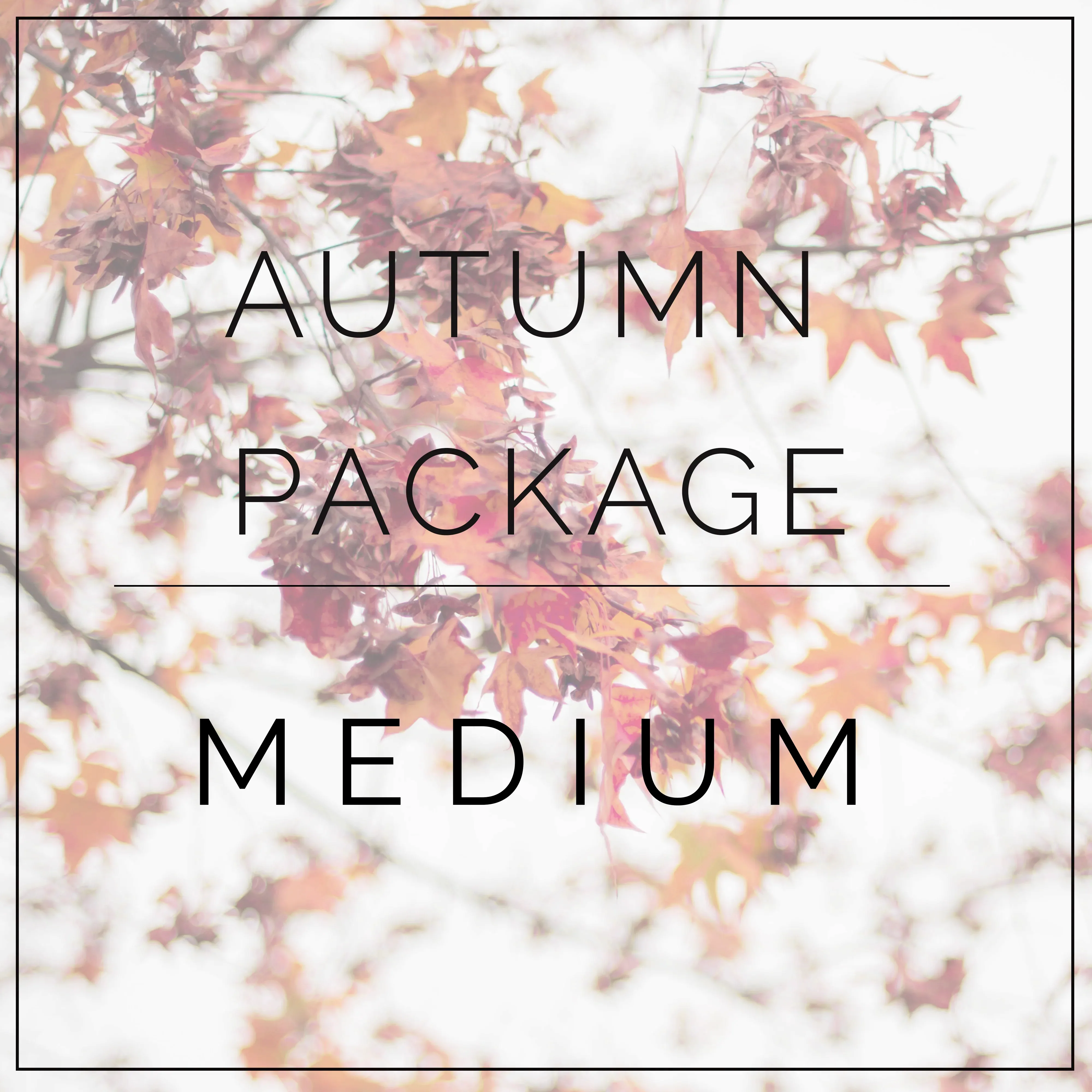 autumn and fall diy flower wedding packages