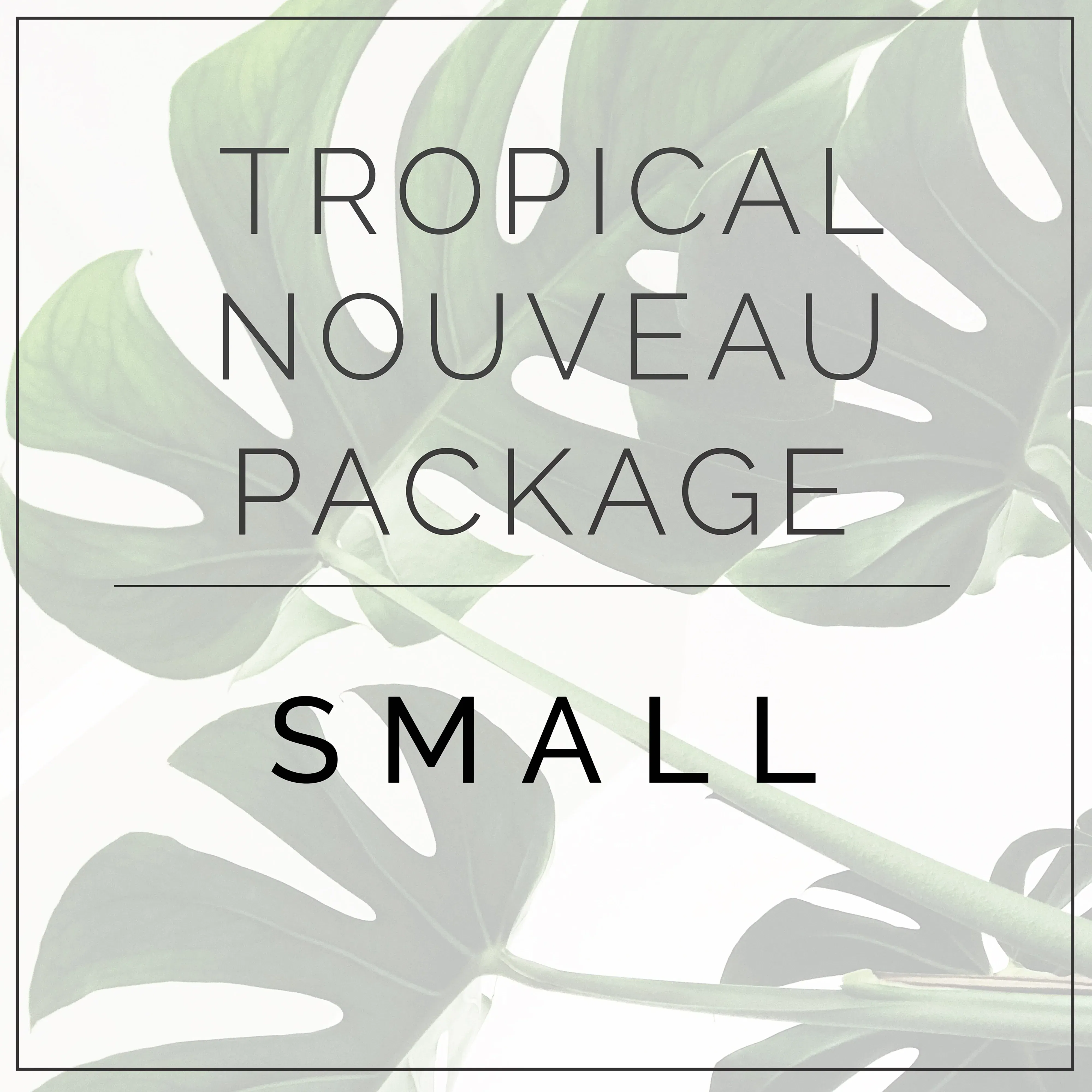 tropical nouveau package